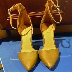 Aldo Tan Ankle Strap Heels